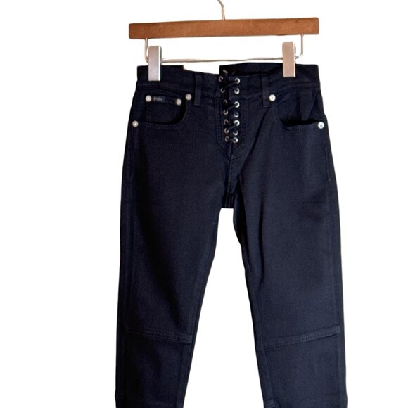 Polo Ralph Lauren Women's Tompkins Super Skinny Jean Black Size 25 NWT - Picture 5 of 10